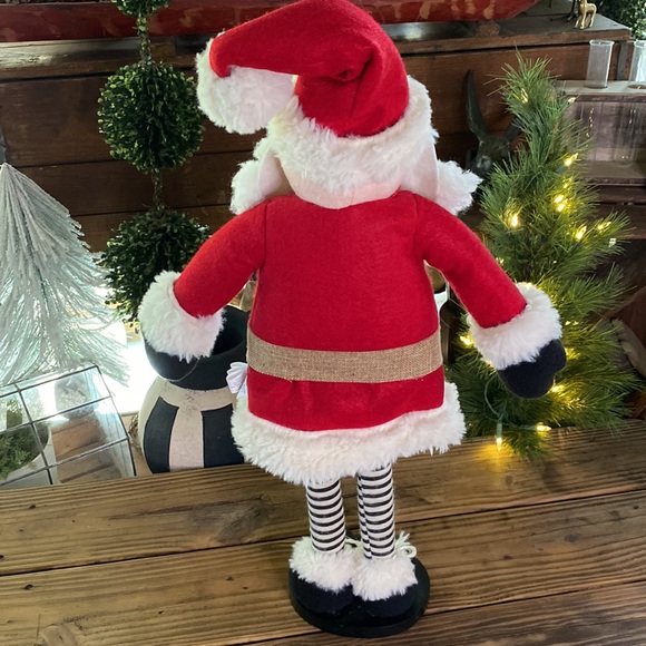 Pottery Barn Kids Large Santa Claus Whimsical Decorative Standee Felt Figure🎅🏻 - Picture 9 of 16